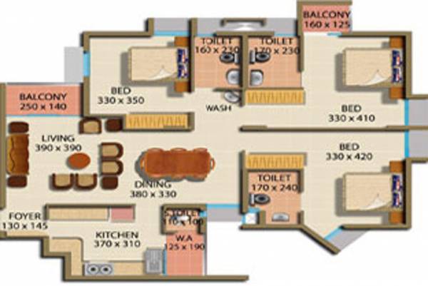 PVS Builders And Developers Iris (3BHK+4T (1,567 sq ft) 1567 sq ft) PVS Builders And Developers Iris (3BHK+4T (1,567 sq ft) 1567 sq ft)