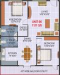 Vandana Sai Nivas (2BHK+2T (1,111 sq ft) 1111 sq ft) Vandana Sai Nivas (2BHK+2T (1,111 sq ft) 1111 sq ft)