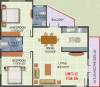 Vandana Sai Nivas (2BHK+2T (1,158 sq ft) 1158 sq ft)