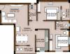 Neelanchal Kanaklata (2BHK+2T (1,365 sq ft) 1365 sq ft)
