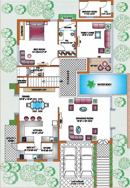  lakewood Floor Plan Ground Floor Plan