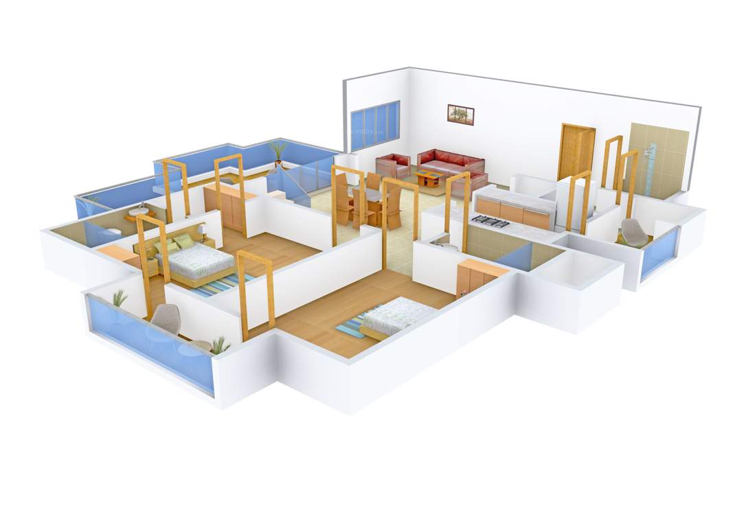 Mahima Elite (4BHK+5T (3,173 sq ft) + Servant Room 3173 sq ft)