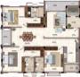 Chaitanya Bougainvillea (3BHK+3T (1,954 sq ft) 1954 sq ft)