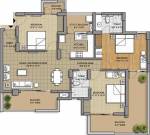 Sushma Chandigarh Grande (3BHK+2T (1,650 sq ft) 1650 sq ft)