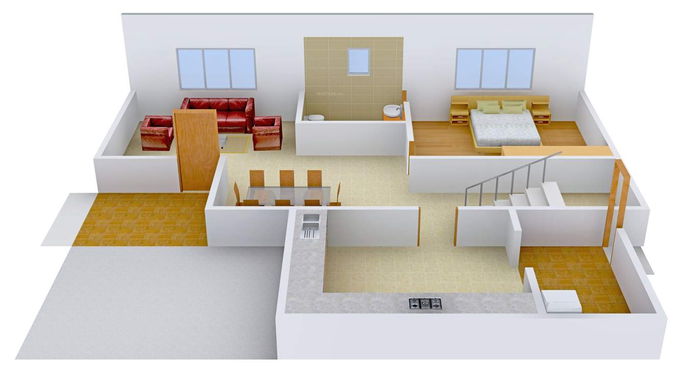 Sophia Greens (3BHK+3T (1,627 sq ft) 1627 sq ft)