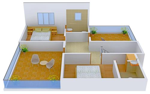 Sophia Greens (3BHK+3T (1,627 sq ft) 1627 sq ft) Sophia Greens (3BHK+3T (1,627 sq ft) 1627 sq ft)