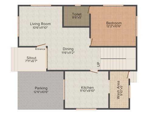 Sophia Greens (3BHK+3T (1,627 sq ft) 1627 sq ft) Sophia Greens (3BHK+3T (1,627 sq ft) 1627 sq ft)