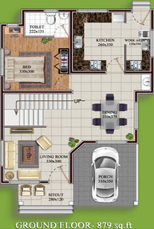 Sophia Greens (3BHK+3T (1,506 sq ft) 1506 sq ft)