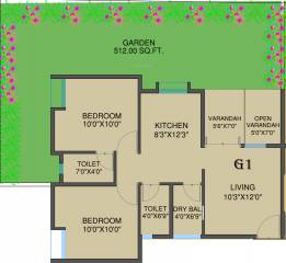 Maple Aapla Ghar Wai (2BHK+2T (1,214 sq ft) 1214 sq ft) Maple Aapla Ghar Wai (2BHK+2T (1,214 sq ft) 1214 sq ft)