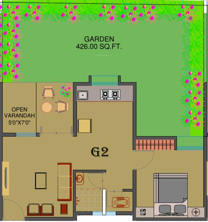Maple Aapla Ghar Wai (1BHK+1T (941 sq ft) 941 sq ft)