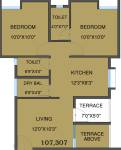 Maple Aapla Ghar Wai (2BHK+2T (797 sq ft) 797 sq ft) Maple Aapla Ghar Wai (2BHK+2T (797 sq ft) 797 sq ft)