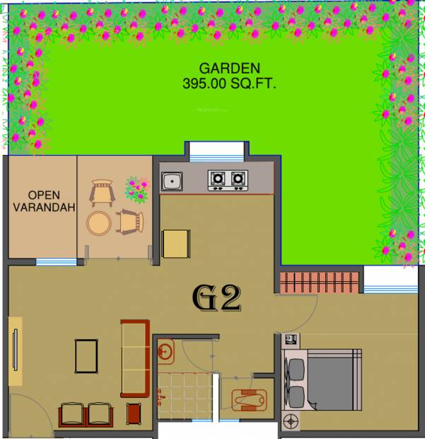 Maple Aapla Ghar Wai (1BHK+1T (920 sq ft) 920 sq ft)