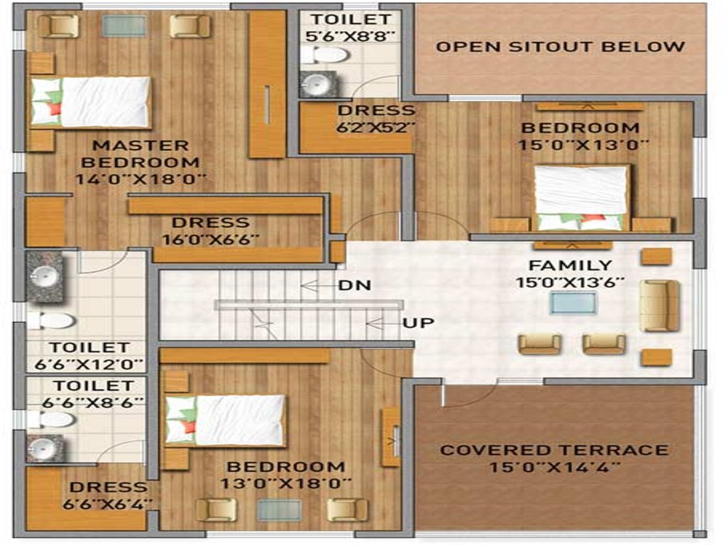 Adarsh Palm Acres (4BHK+4T (3,755 sq ft)   Servant Room 3755 sq ft)