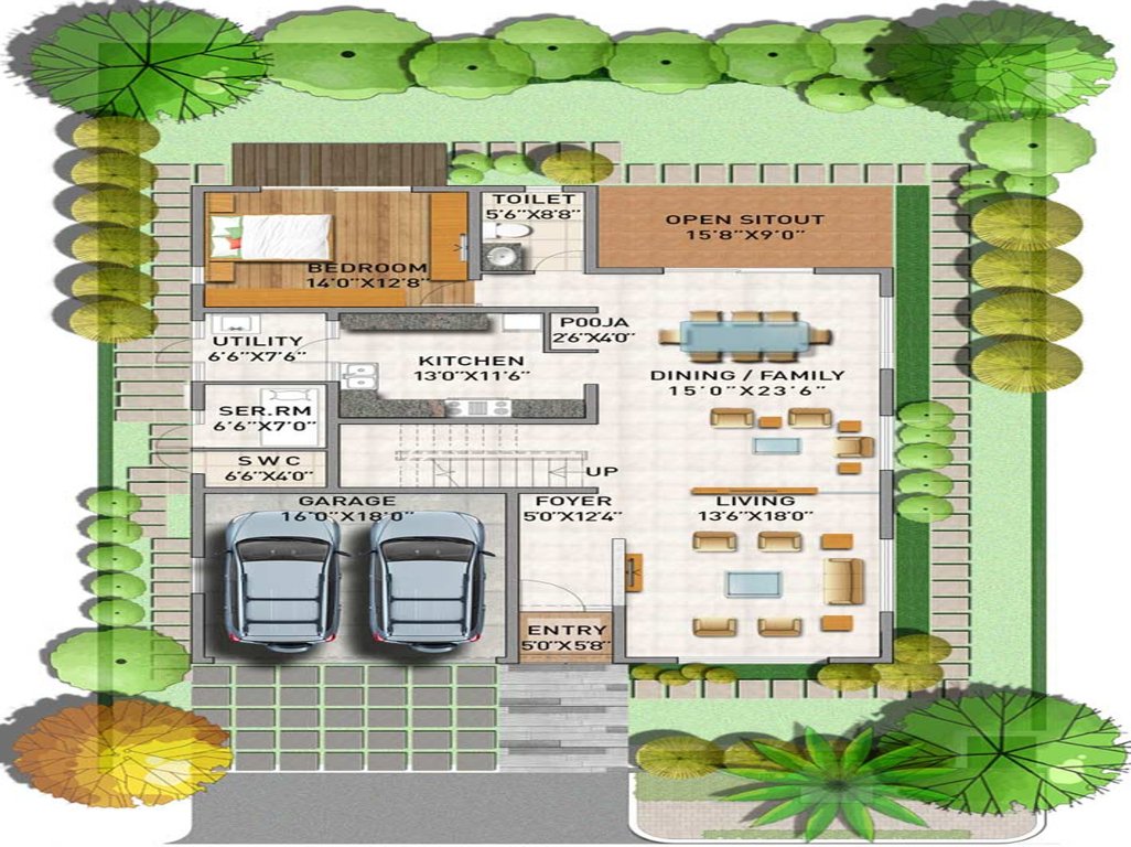 Adarsh Palm Acres (4BHK+4T (3,755 sq ft)   Servant Room 3755 sq ft)