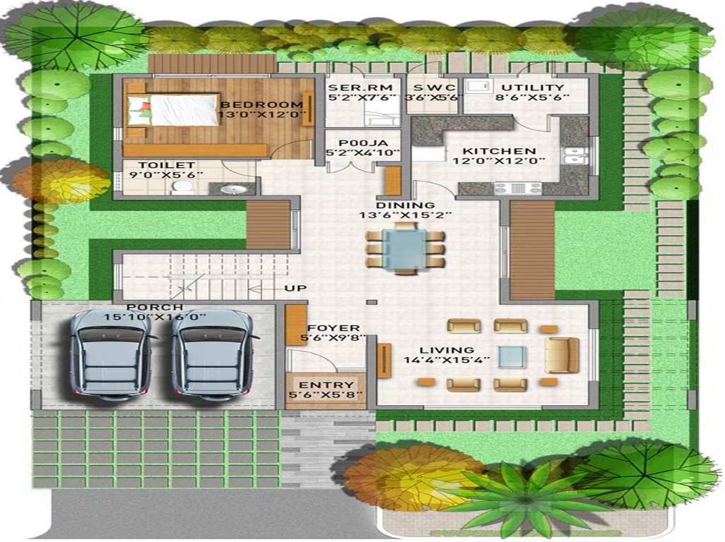 Adarsh Palm Acres (4BHK+4T (3,075 sq ft)   Servant Room 3075 sq ft)
