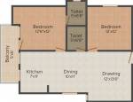 Shri Balaji Gravity Apartment (2BHK+2T (1,100 sq ft) 1100 sq ft)
