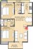 Ashadeep Marigold (2BHK+2T (850 sq ft) 850 sq ft)