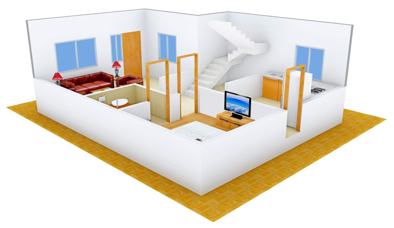 Rangoli Barath Avenue (2BHK+2T (1,180 sq ft) 1180 sq ft)