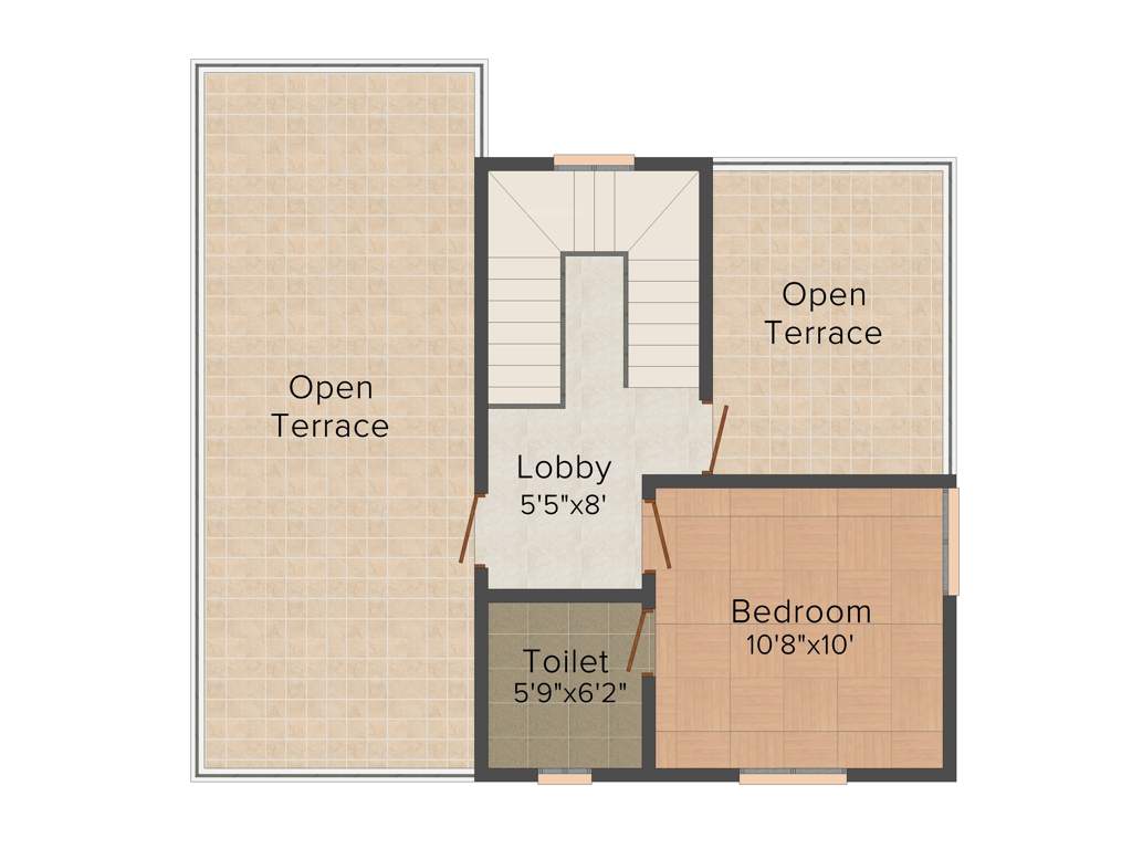 Rangoli Barath Avenue (2BHK+2T (1,180 sq ft) 1180 sq ft)