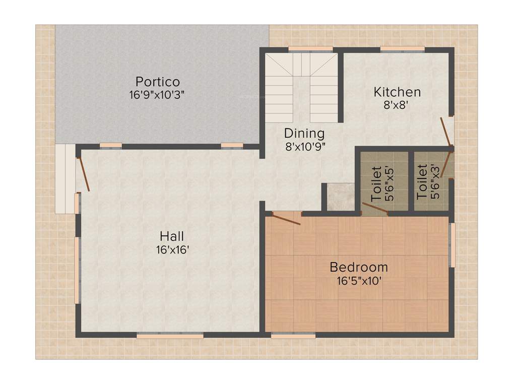 Rangoli Barath Avenue (2BHK+2T (1,420 sq ft) 1420 sq ft)
