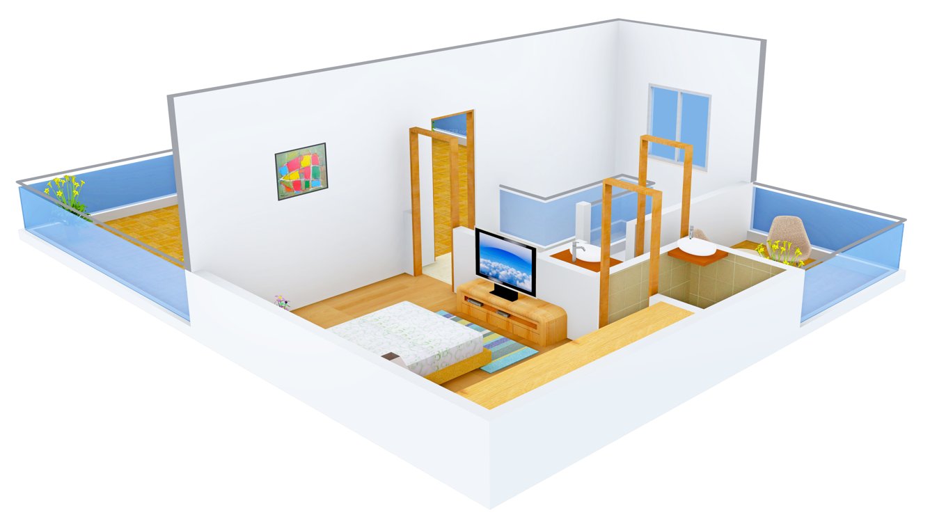 Rangoli Barath Avenue (2BHK+2T (1,420 sq ft) 1420 sq ft)