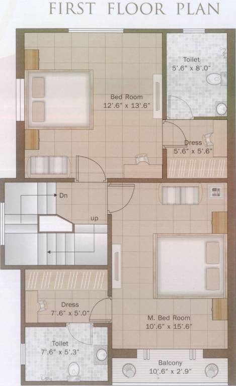 Kanha Kesar 27 (3BHK+3T (1,350 sq ft) 1350 sq ft)