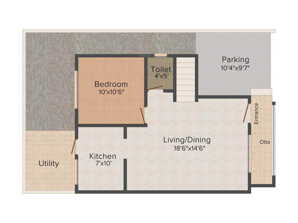 Vedant Lifestyle (4BHK+3T (1,655 sq ft) 1655 sq ft)