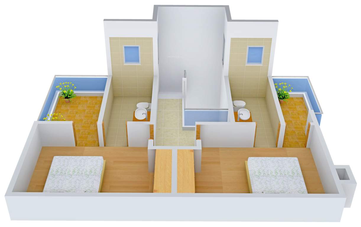 Vedant Lifestyle (3BHK+3T (1,495 sq ft) 1495 sq ft)