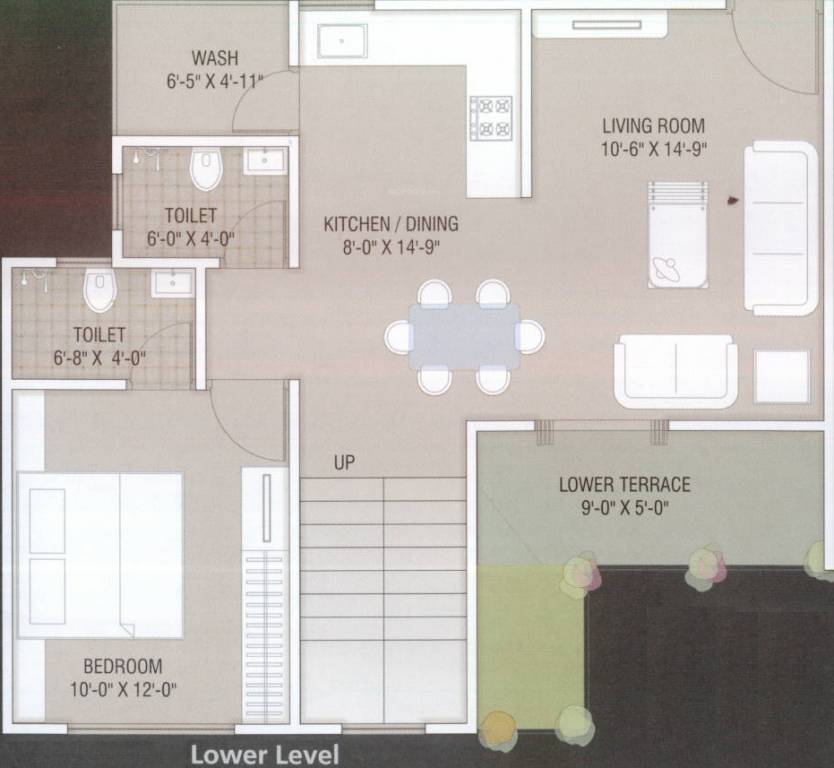 Shaurya Lumpini Elite (3BHK+4T (1,720 sq ft) 1720 sq ft)