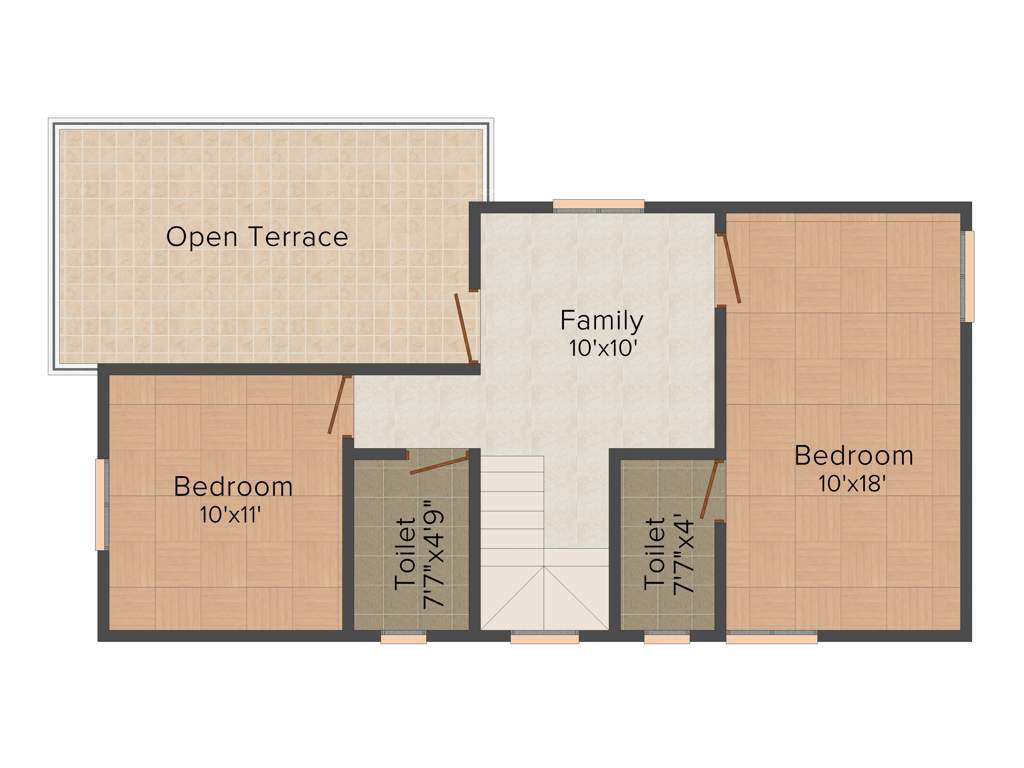 KK Shri Sai Villas (3BHK+3T (1,460 sq ft) 1460 sq ft)