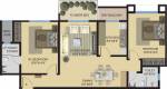 Nahar Rosa Alba (2BHK+2T (1,360 sq ft) 1360 sq ft)