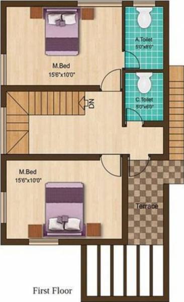 Dhanaas Brindhavan (2BHK+2T (800 sq ft) 800 sq ft)