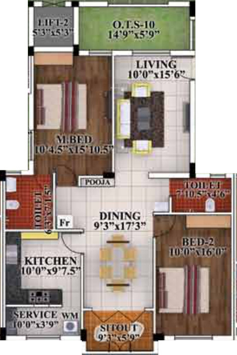  exotica Floor Plan Floor Plan