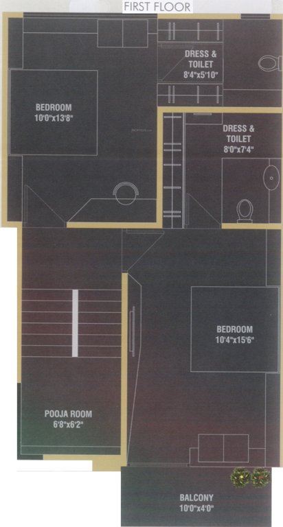 Vinayak Woodscape (4BHK+4T (1,920 sq ft) + Pooja Room 1920 sq ft)