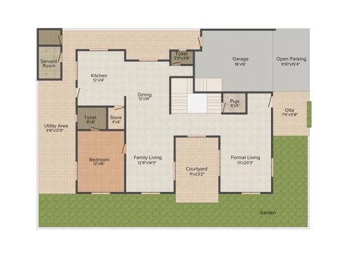 Nilamber Grandeur (4BHK+4T (5,500 sq ft) 5500 sq ft)