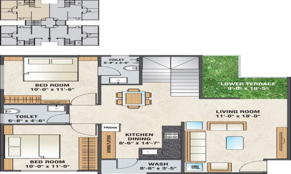 Palash Seasons (4BHK+4T (2,200 sq ft) 2200 sq ft)