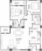 NR Windgates (2BHK+2T (1,221 sq ft) 1221 sq ft)