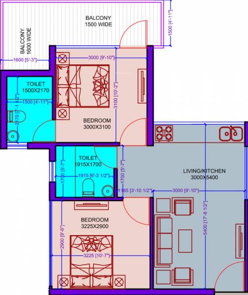 SRS Hightech Affordable Homes (2BHK+2T (573 sq ft) 573 sq ft) SRS Hightech Affordable Homes (2BHK+2T (573 sq ft) 573 sq ft)