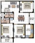 Saideep Avenue (3BHK+3T (1,396 sq ft) 1396 sq ft)