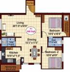 JKB Tulips Park (2BHK+2T (900 sq ft) 900 sq ft) JKB Tulips Park (2BHK+2T (900 sq ft) 900 sq ft)