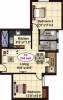 JKB Sesha Enclave (2BHK+2T (937 sq ft) 937 sq ft)