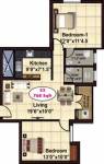 JKB Sesha Enclave (2BHK+2T (937 sq ft) 937 sq ft) JKB Sesha Enclave (2BHK+2T (937 sq ft) 937 sq ft)