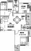KL Balaji Nagar (2BHK+2T (876 sq ft) 876 sq ft)