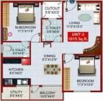 i1 SLR Comforts (2BHK+2T (1,015 sq ft) 1015 sq ft) i1 SLR Comforts (2BHK+2T (1,015 sq ft) 1015 sq ft)