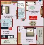 i1 SLR Comforts (2BHK+2T (1,065 sq ft) 1065 sq ft) i1 SLR Comforts (2BHK+2T (1,065 sq ft) 1065 sq ft)