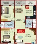 i1 SLR Comforts (2BHK+2T (1,205 sq ft) 1205 sq ft) i1 SLR Comforts (2BHK+2T (1,205 sq ft) 1205 sq ft)