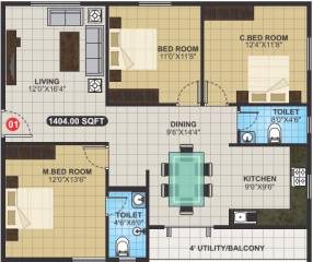 Floor Plan rohith-residency Floor Plan Floor Plan