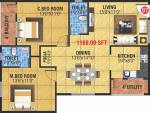 MBM Kamalanand Residency (2BHK+2T (1,188 sq ft) Pooja Room 1188 sq ft) MBM Kamalanand Residency (2BHK+2T (1,188 sq ft) Pooja Room 1188 sq ft)