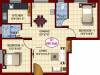 JKB Elite (2BHK+2T (815 sq ft) 815 sq ft)