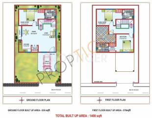 NBR Homes (3BHK+3T (1,408 sq ft)   Pooja Room 1408 sq ft)